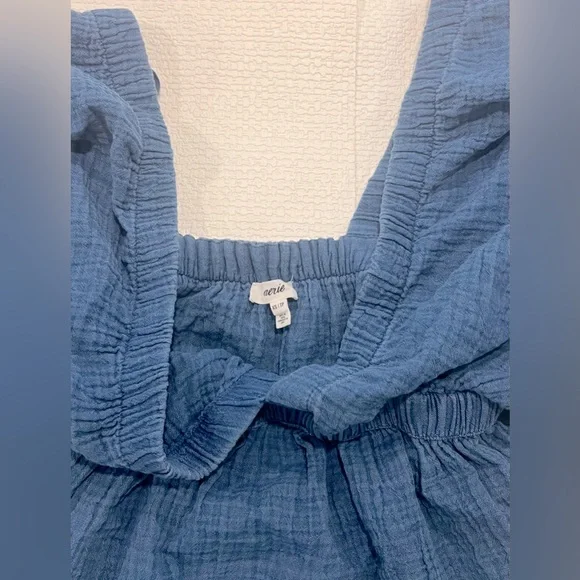 Aerie Gauze V-Neck Blue Dress
Size XS - Picture 5 of 6
